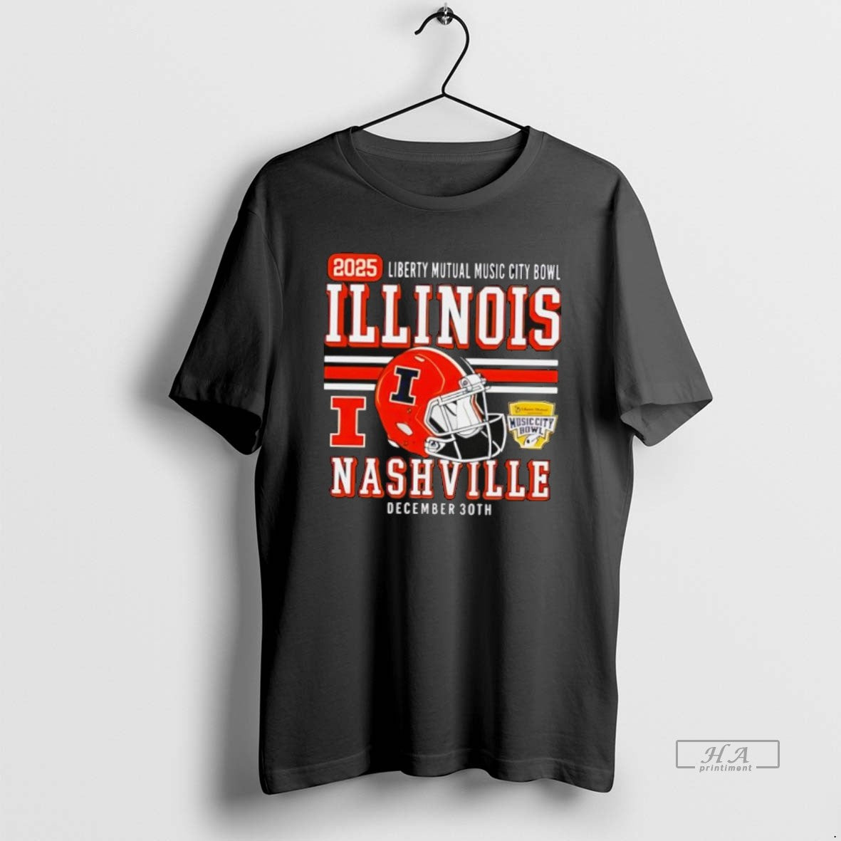 Official Illinois Fighting Illini Football 2025 Liberty Mutual Music City T-Shirts, Hoodie, Sweatshirt | CoreVibeTees.com