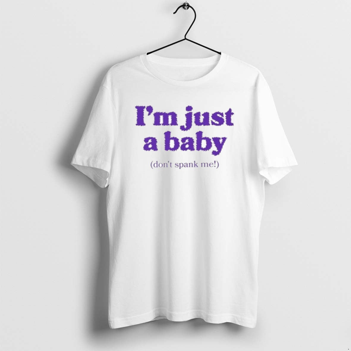 Official Im Just A Baby Dont Spank Me T-Shirts, Hoodie, Sweatshirt | CoreVibeTees.com