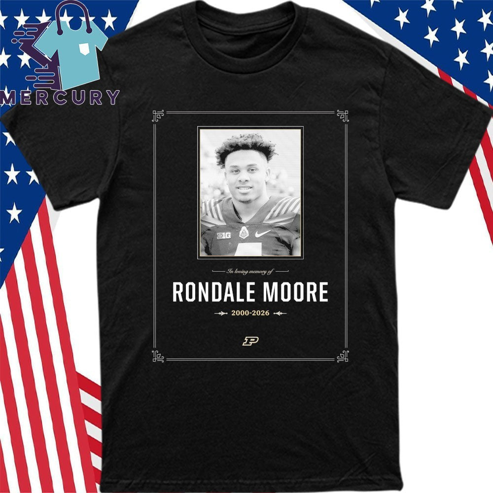 In Memory Of Rondale Moore RIP 2000-2026 Memories Shirt
