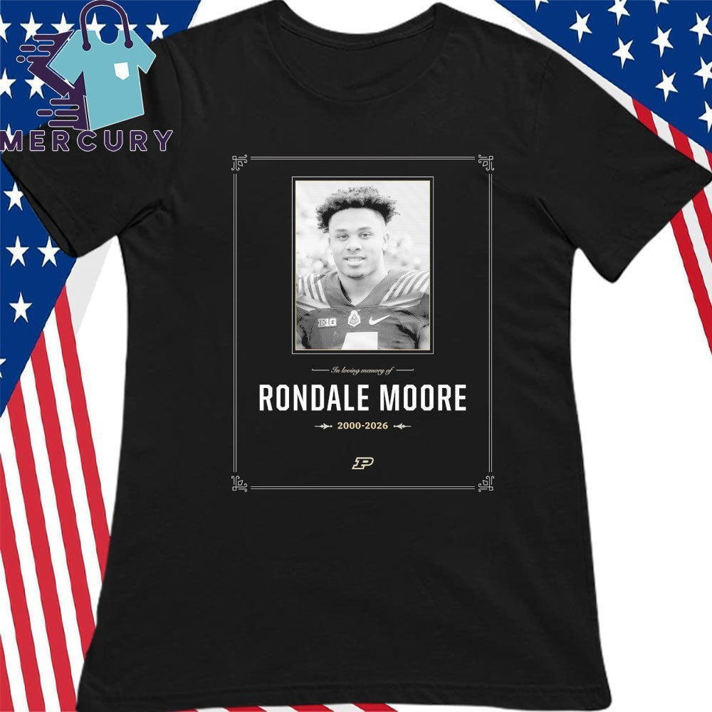 In Memory Of Rondale Moore RIP 2000-2026 Memories Shirt