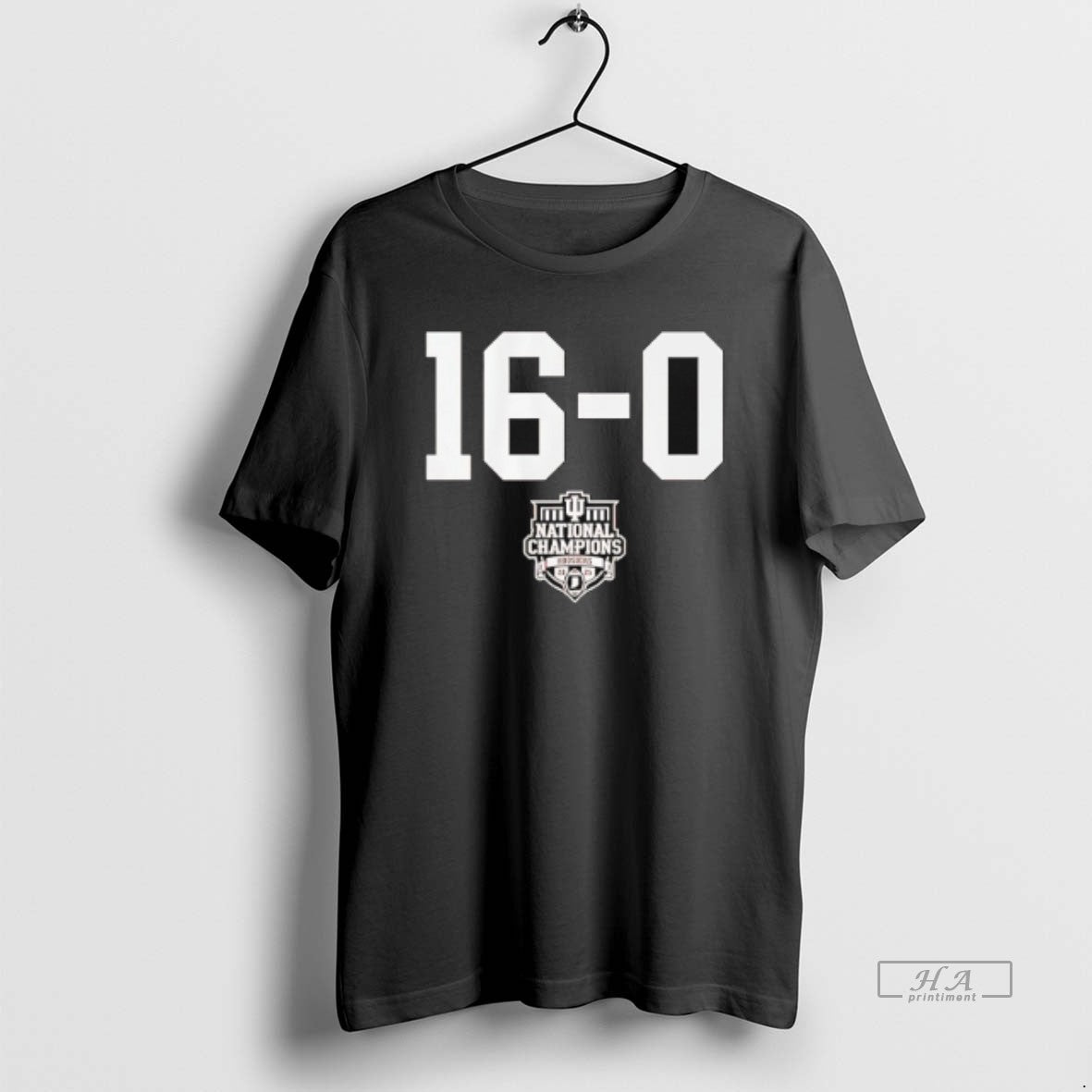 Official Indiana Football 16 0 2025 Cfp National Champions T-Shirts, Hoodie, Sweatshirt | CoreVibeTees.com