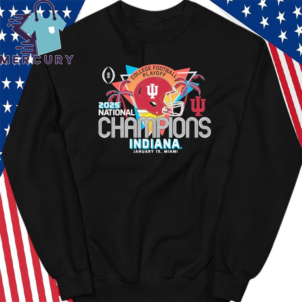 Indiana Football 2025 CFP National Champions Retro Shirt
