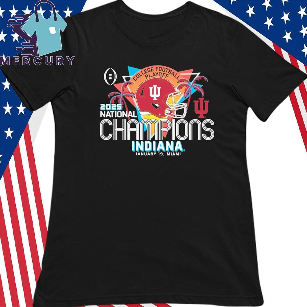 Indiana Football 2025 CFP National Champions Retro Shirt