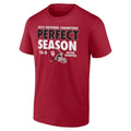 Indiana Football 2025 National Champions Perfect Season 16-0 Never Daunted Shirt