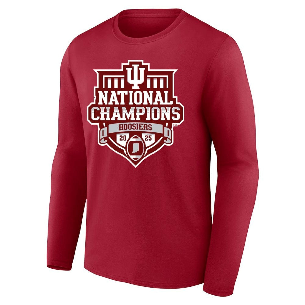 Indiana Football National Champions 2025 Shield Logo Shirt