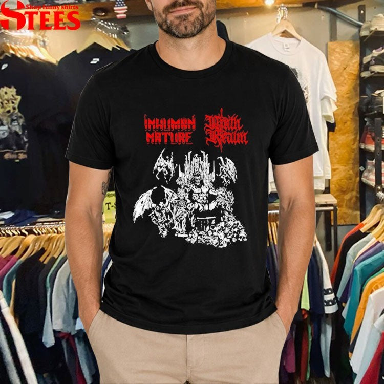Inhuman Nature Ninth Realm Split T-Shirt