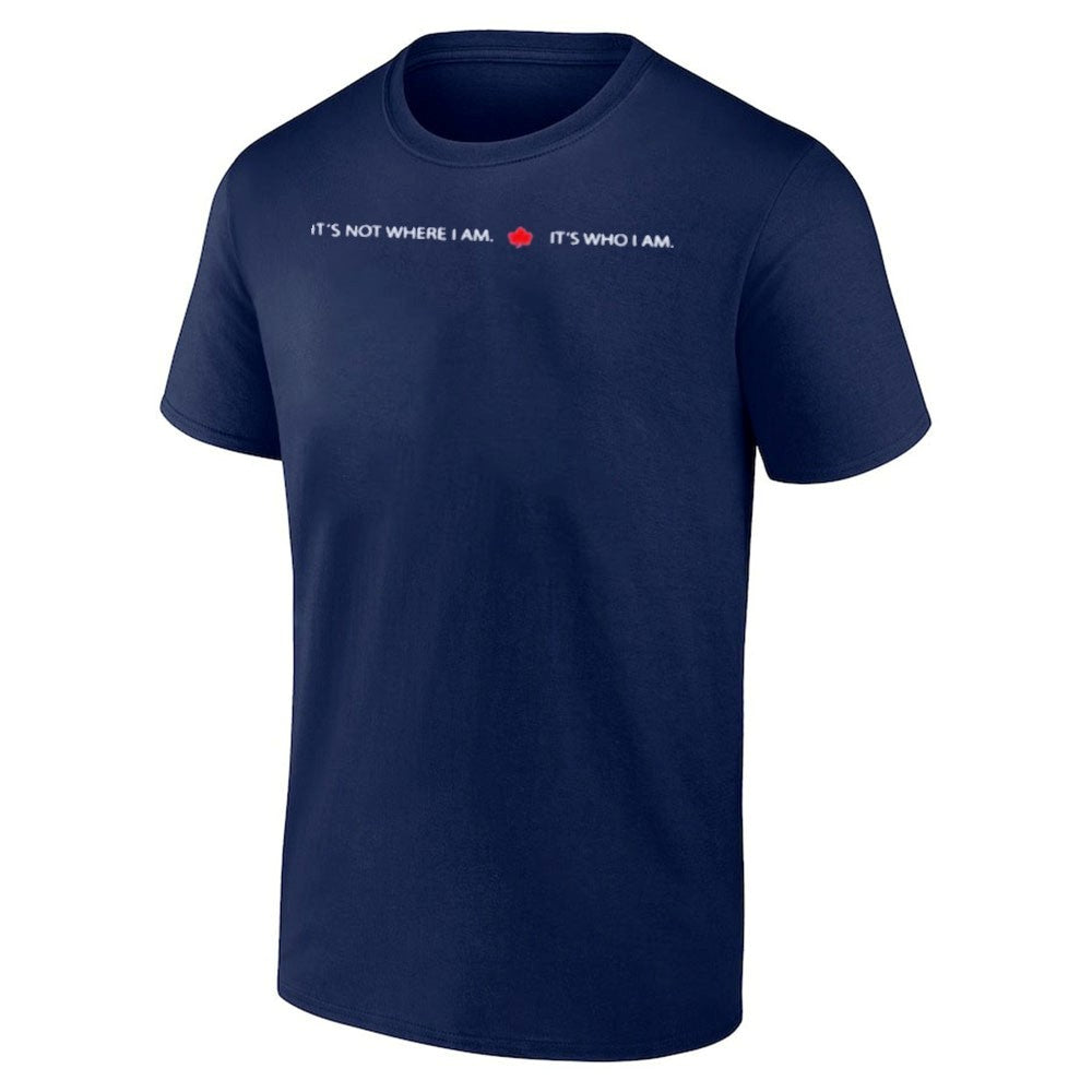 It’s Not Where I Am Canada It’s Who I Am Shirt