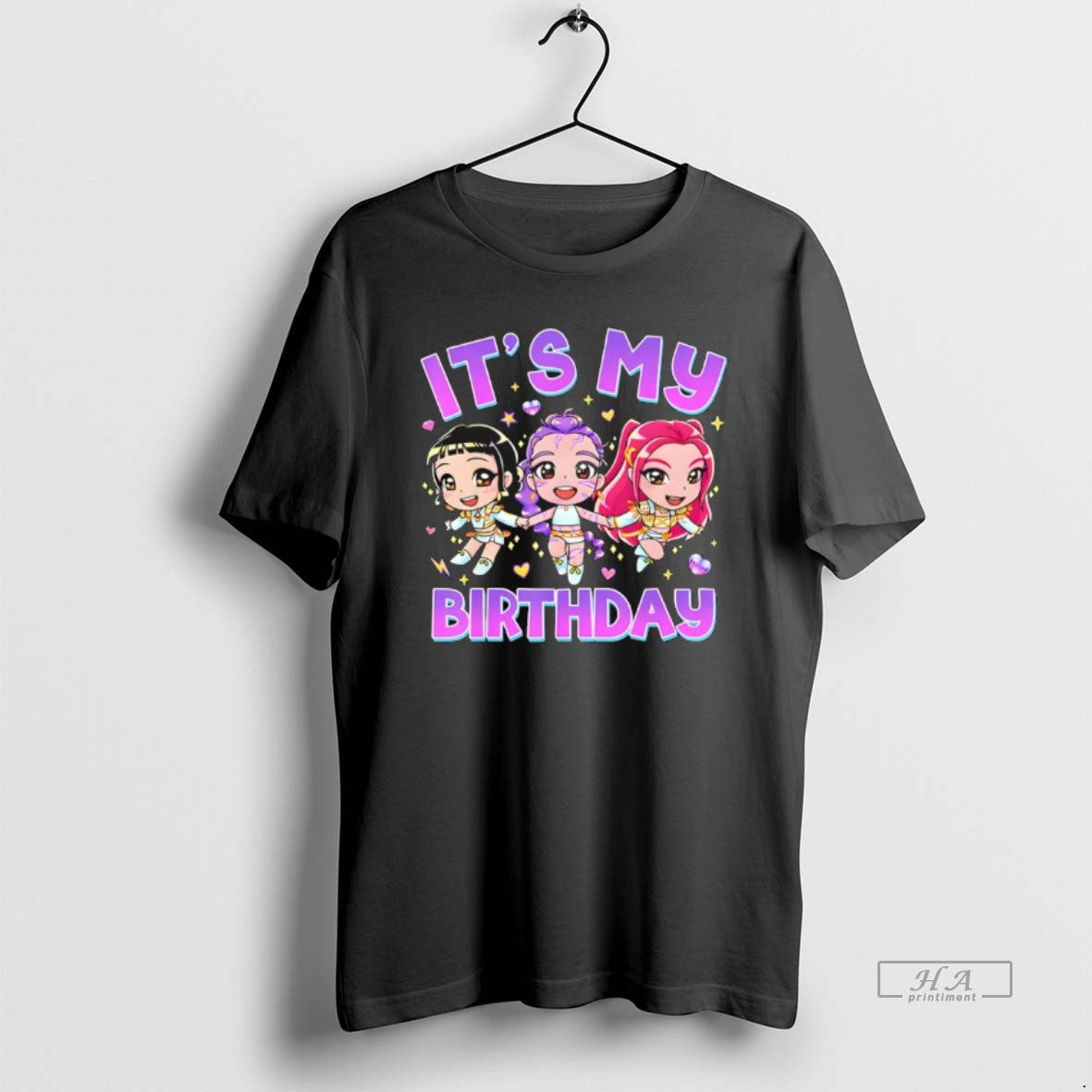 Official Its My Birthday Cute Chibi Kpop Funny Birthday Girl T-Shirts, Hoodie, Sweatshirt | CoreVibeTees.com