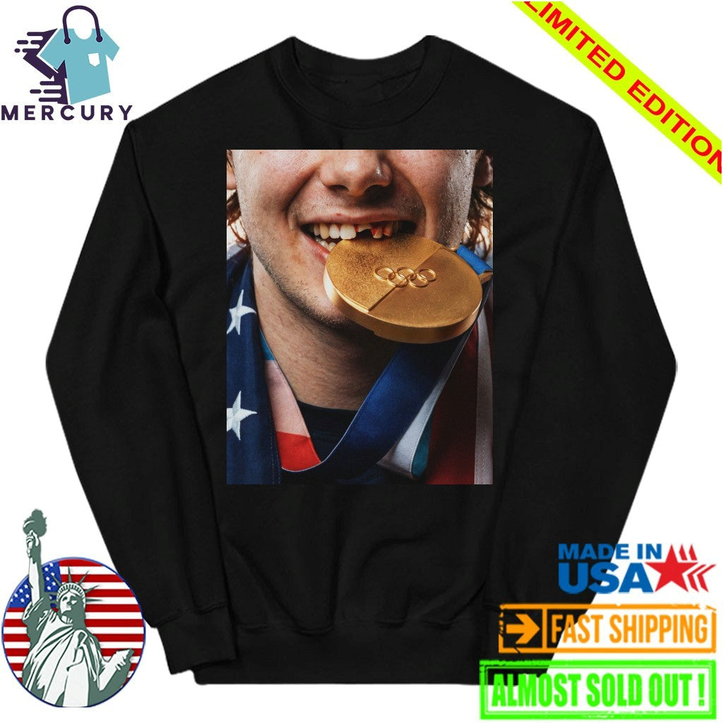 Jack Hughes Gold Medal Shirt