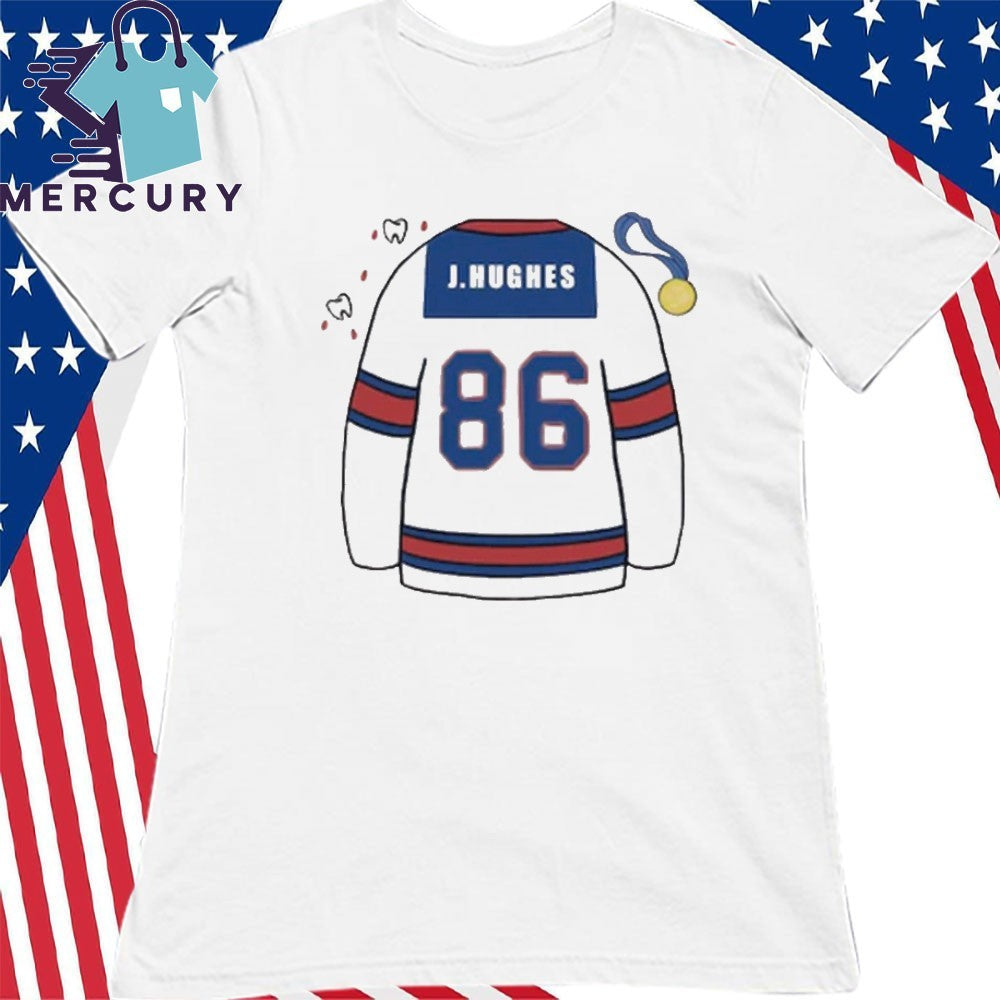Jack Hughes Golden Goal Quinn Hughes Seeing Ghosts Shirt