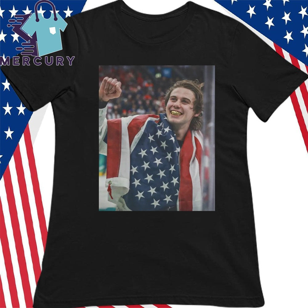 Jack Hughes Golden Teeth Shirt