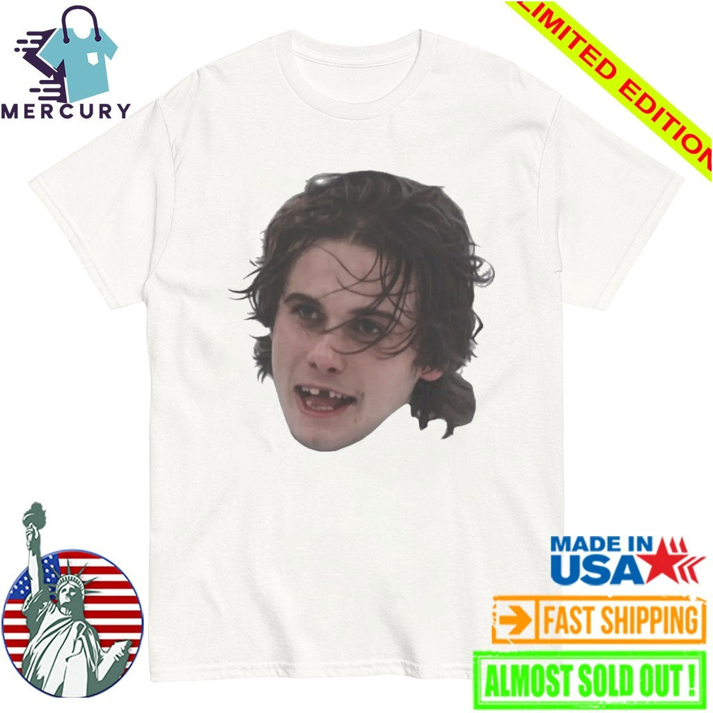 Jack Hughes Missing Teeth Throwback Shirt