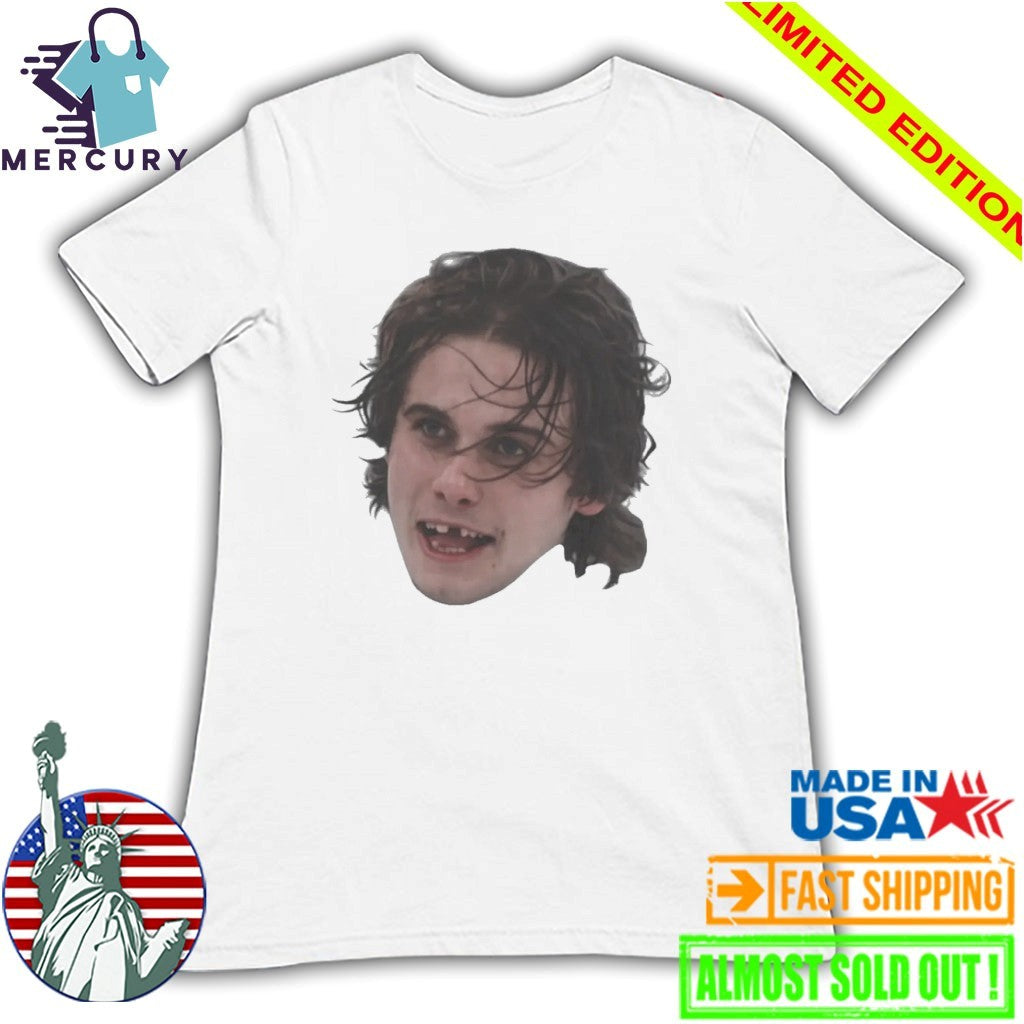 Jack Hughes Missing Teeth Throwback Shirt