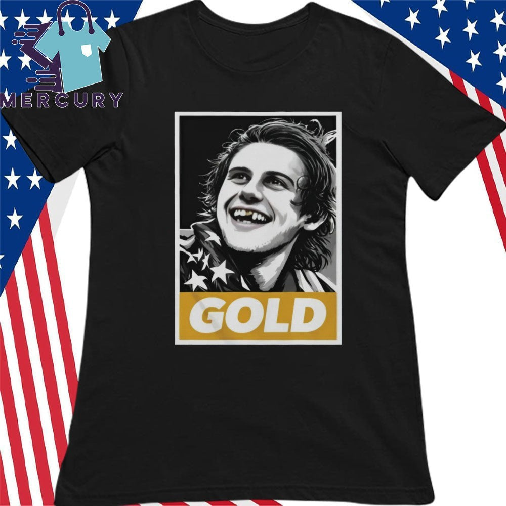 Jack Hughes Olympic Legend Golden Toothless Shirt