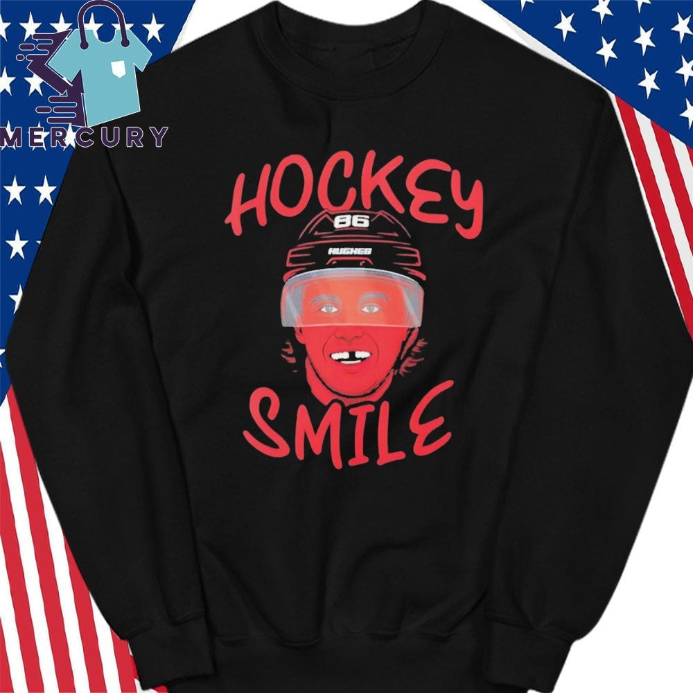 Jack Hughes Team USA Hockey Smile Shirt