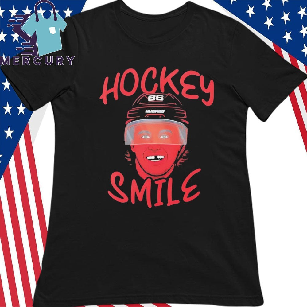 Jack Hughes Team USA Hockey Smile Shirt