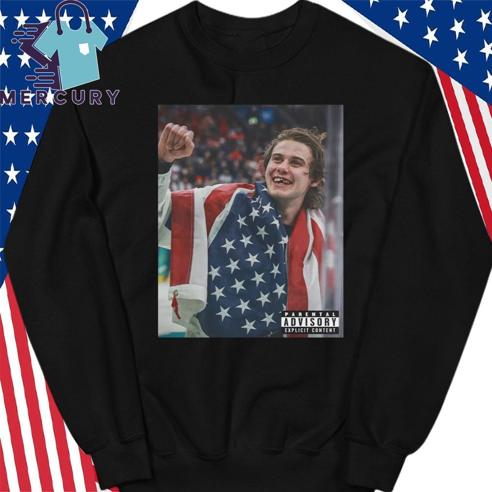 Jack Hughes USA Hockey Gold Medal Shirt