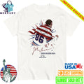 Jack Hughes USA Hockey Team 2026 Golden Goal Signatures Shirt
