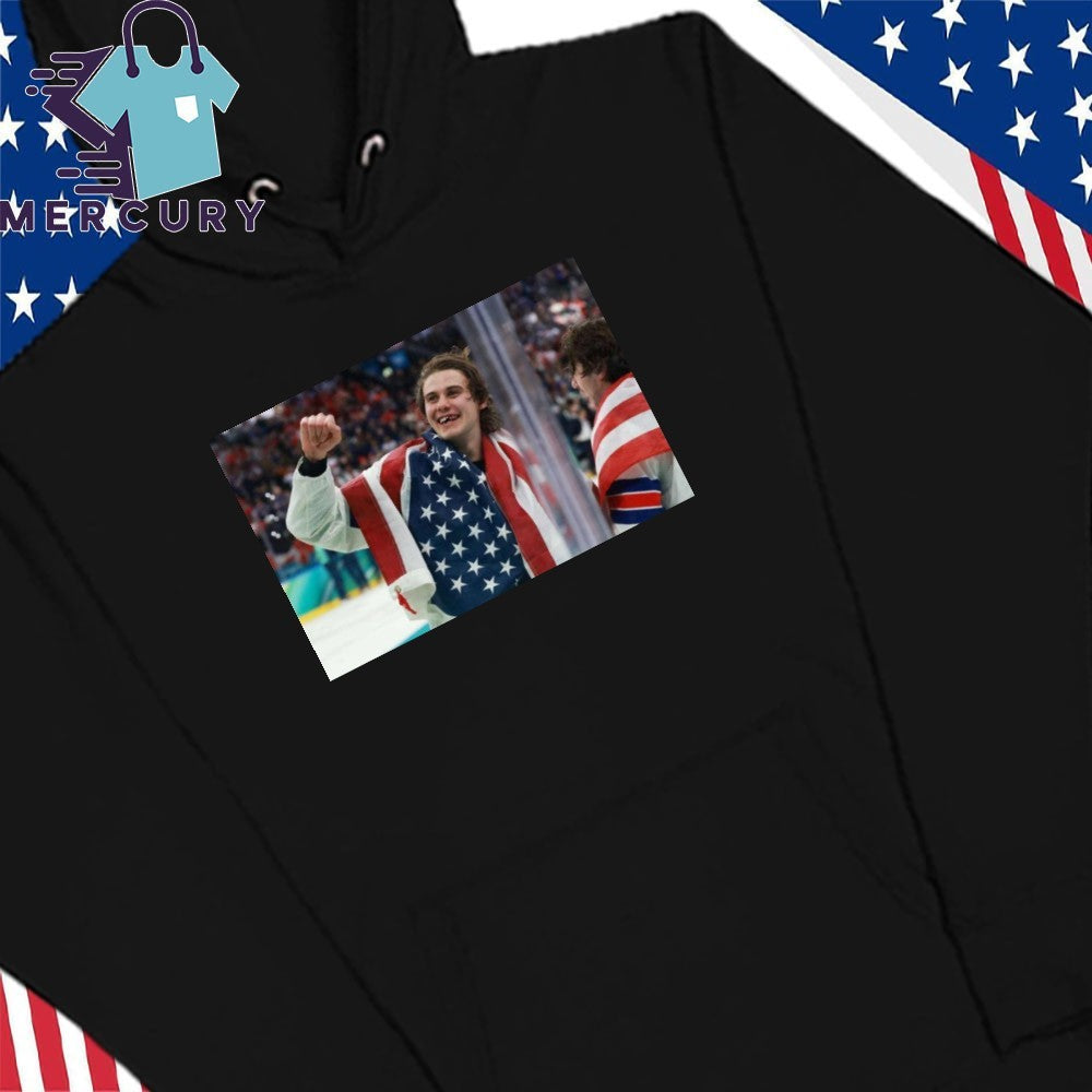 Jack Hughes USA Lost Teeth Shirt