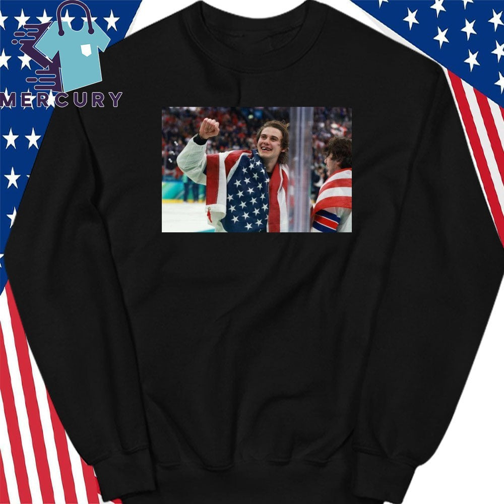 Jack Hughes USA Lost Teeth Shirt
