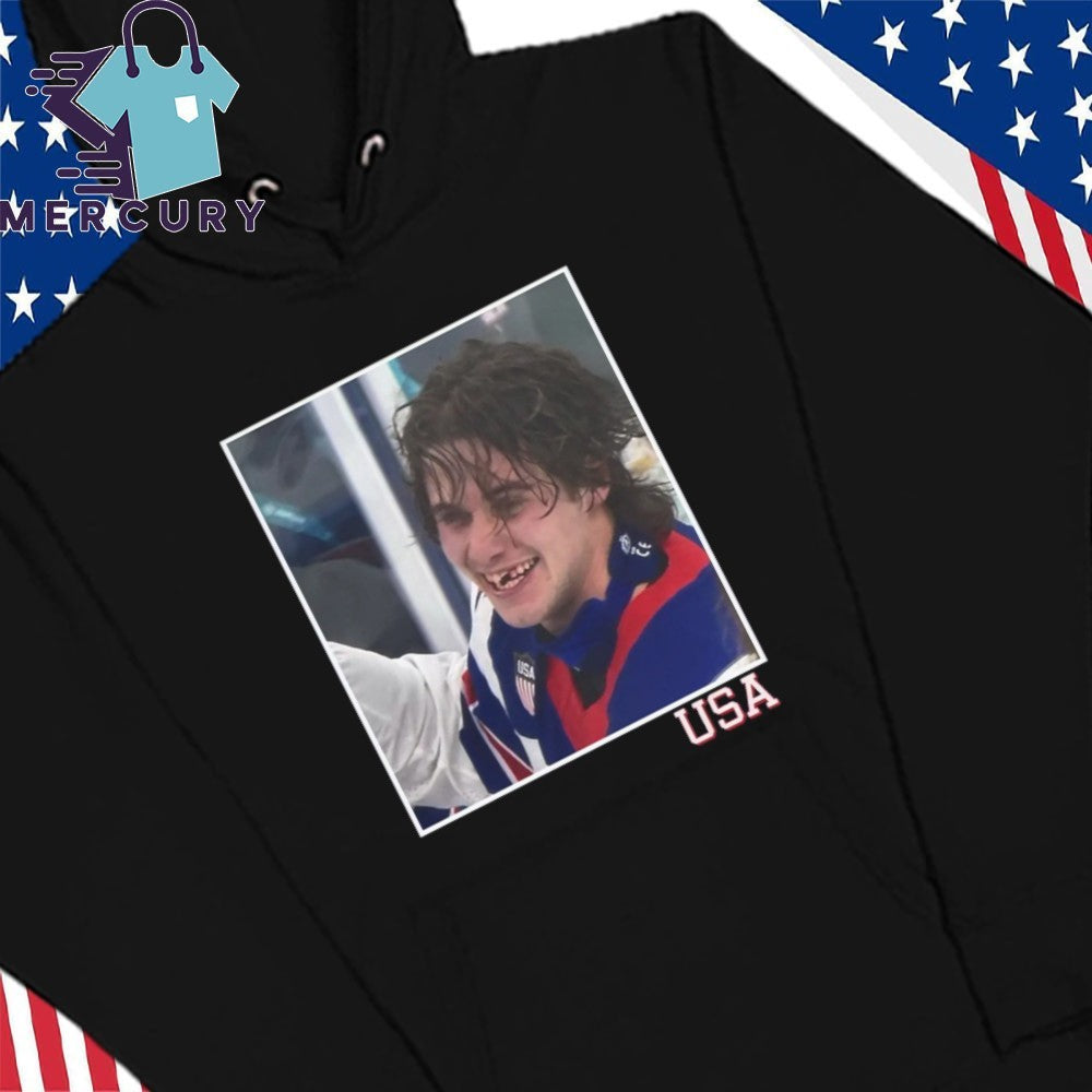 Jack Hughes Usa Hockey Shirt