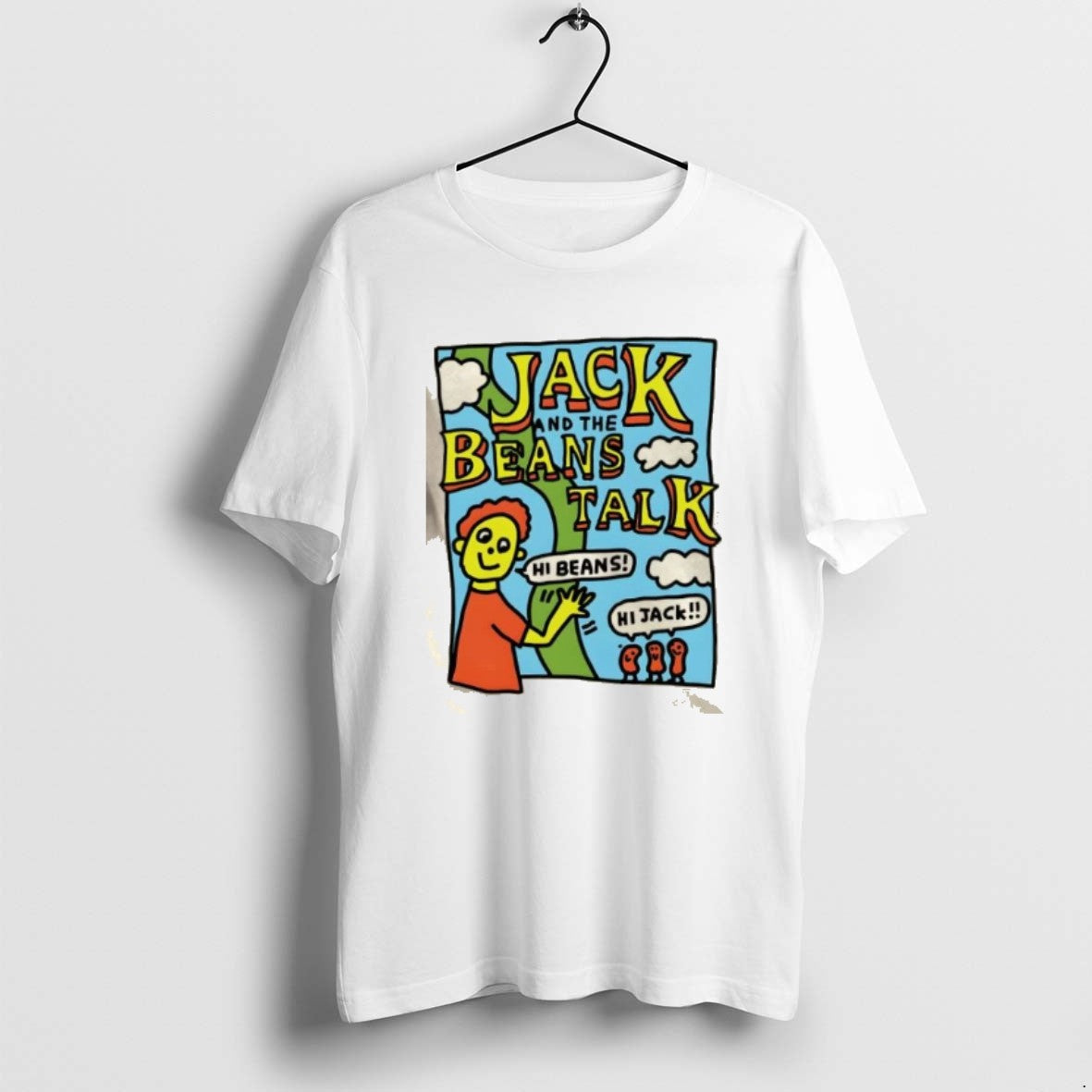 Official Jack And The Beans Talk Hi Beans Hi Jack T-Shirts, Hoodie, Sweatshirt | CoreVibeTees.com