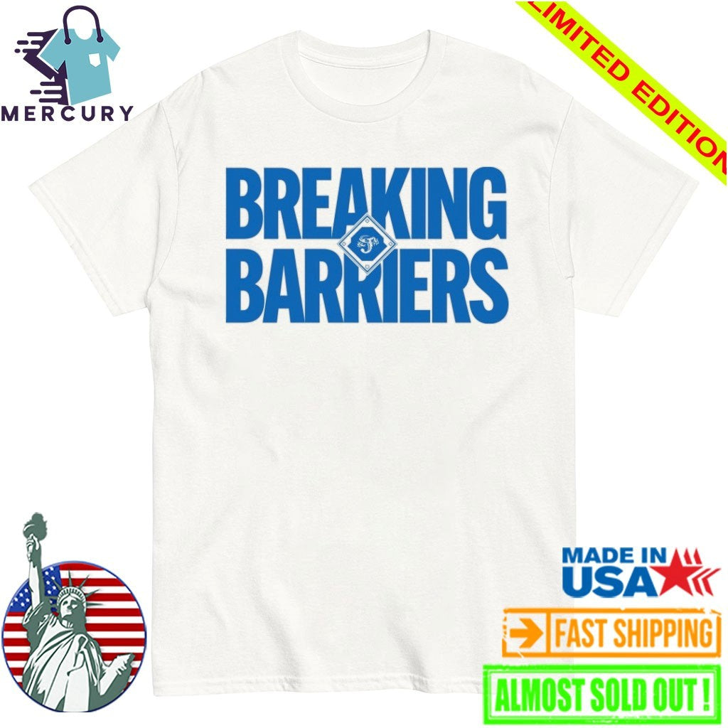 Jacksonville Jumbo Shrimp Breaking Barriers Shirt