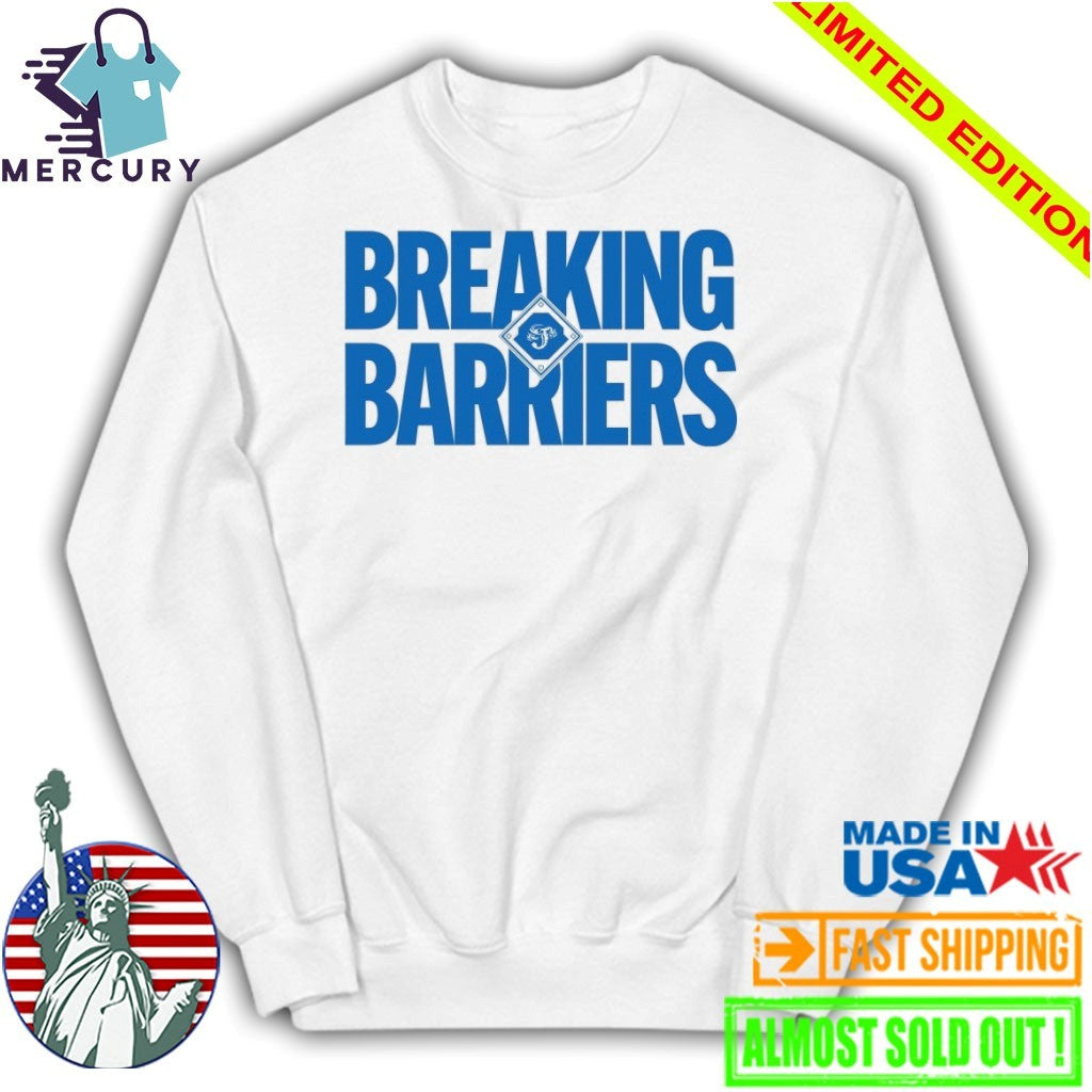 Jacksonville Jumbo Shrimp Breaking Barriers Shirt