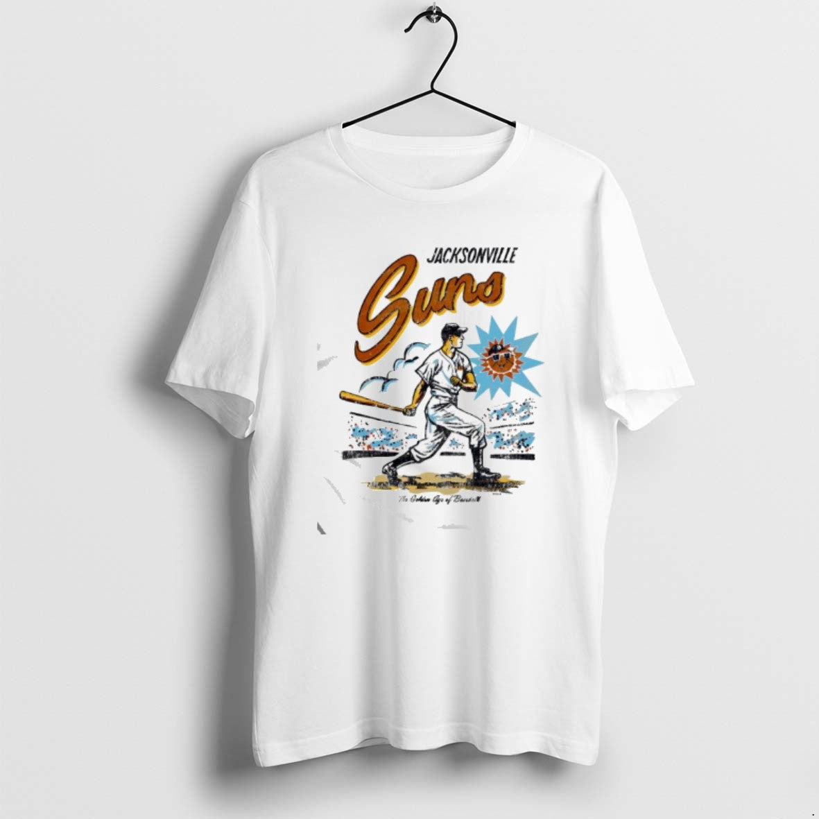 Official Jacksonville Suns Jacksonville Jumbo Shrimp The Golden Ageof Baseball T-Shirts, Hoodie, Sweatshirt