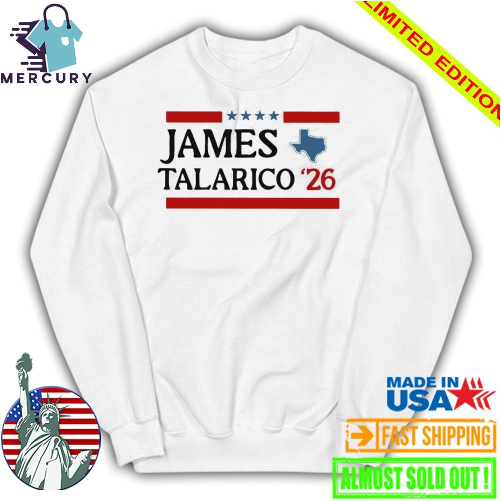 James Talarico 2026 Senate Texas Shirt