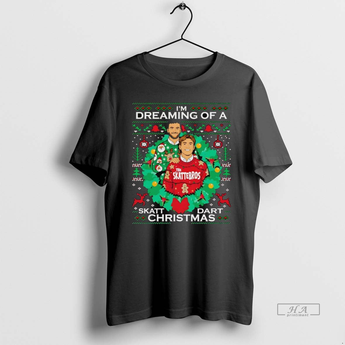 Official Jaxson Dart And Cam Skattebo Im Dreaming Of Skatt Dart Christmas T-Shirts, Hoodie, Sweatshirt | CoreVibeTees.com