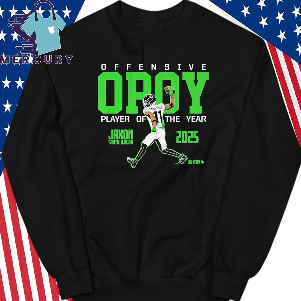 Jaxson Smith-Njigba 2025 Offensive Player of the Year Shirt