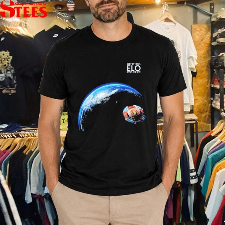 Jeff Lynne’s Elo World Spaceship T-shirts