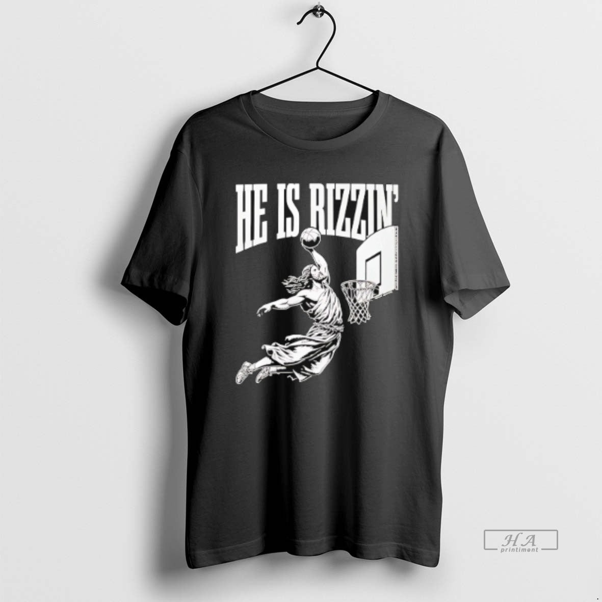 Official Jesus Has Rizzen Basketball T-Shirts, Hoodie, Sweatshirt | CoreVibeTees.com