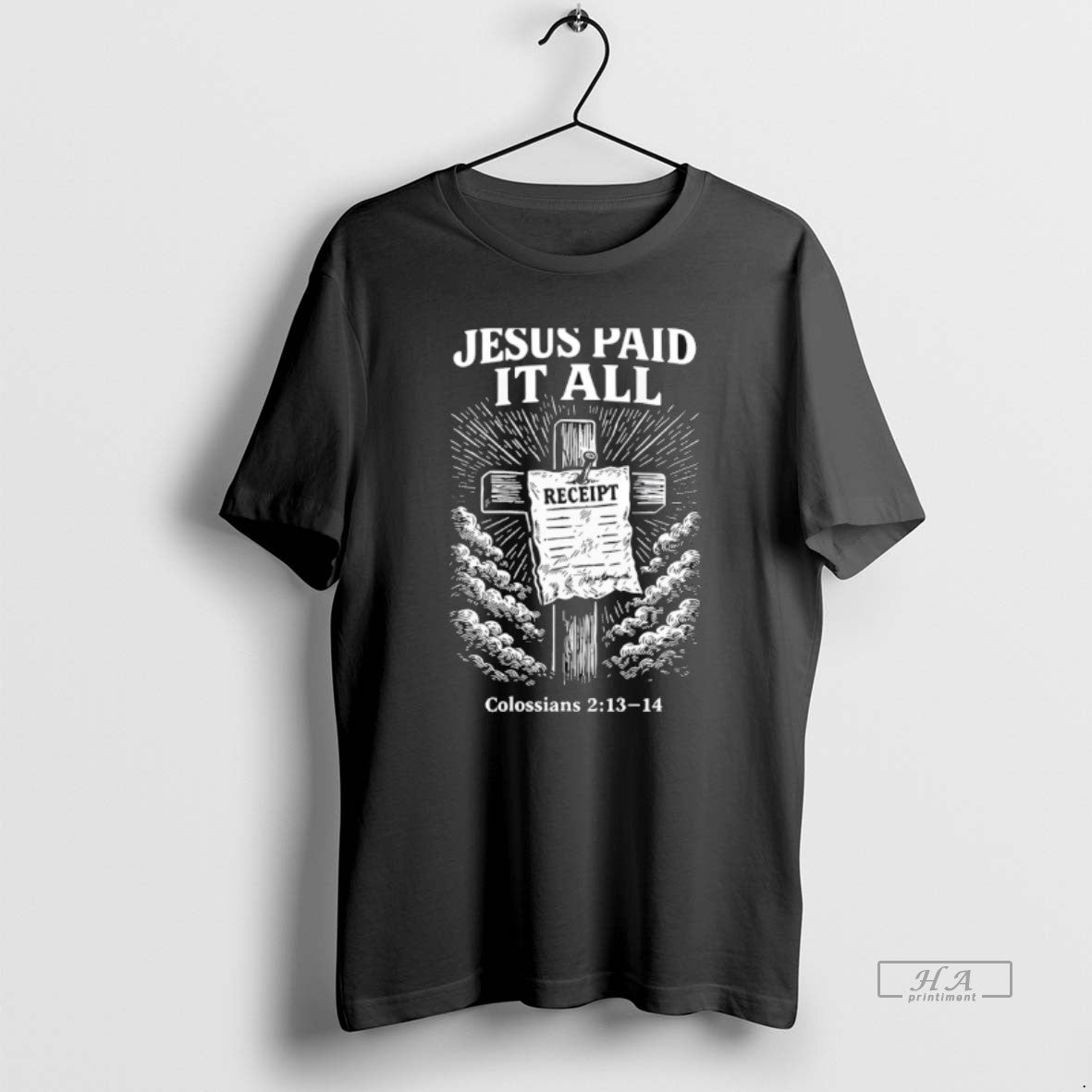Official Jesus Paid It All Christian T-Shirts, Hoodie, Sweatshirt | CoreVibeTees.com