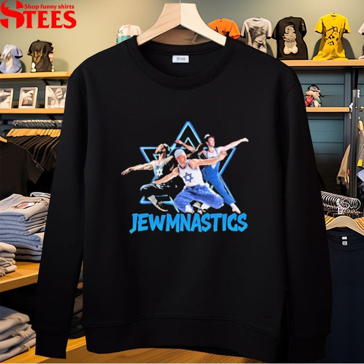 Jewmnastics Star Of David T-Shirt