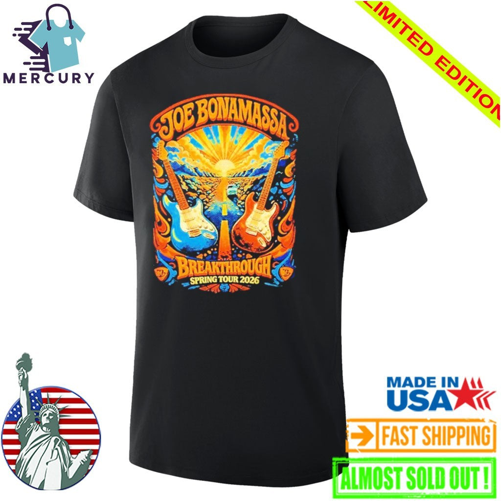 Joe Bonamassa 2026 U.S. Spring Tour Shirt