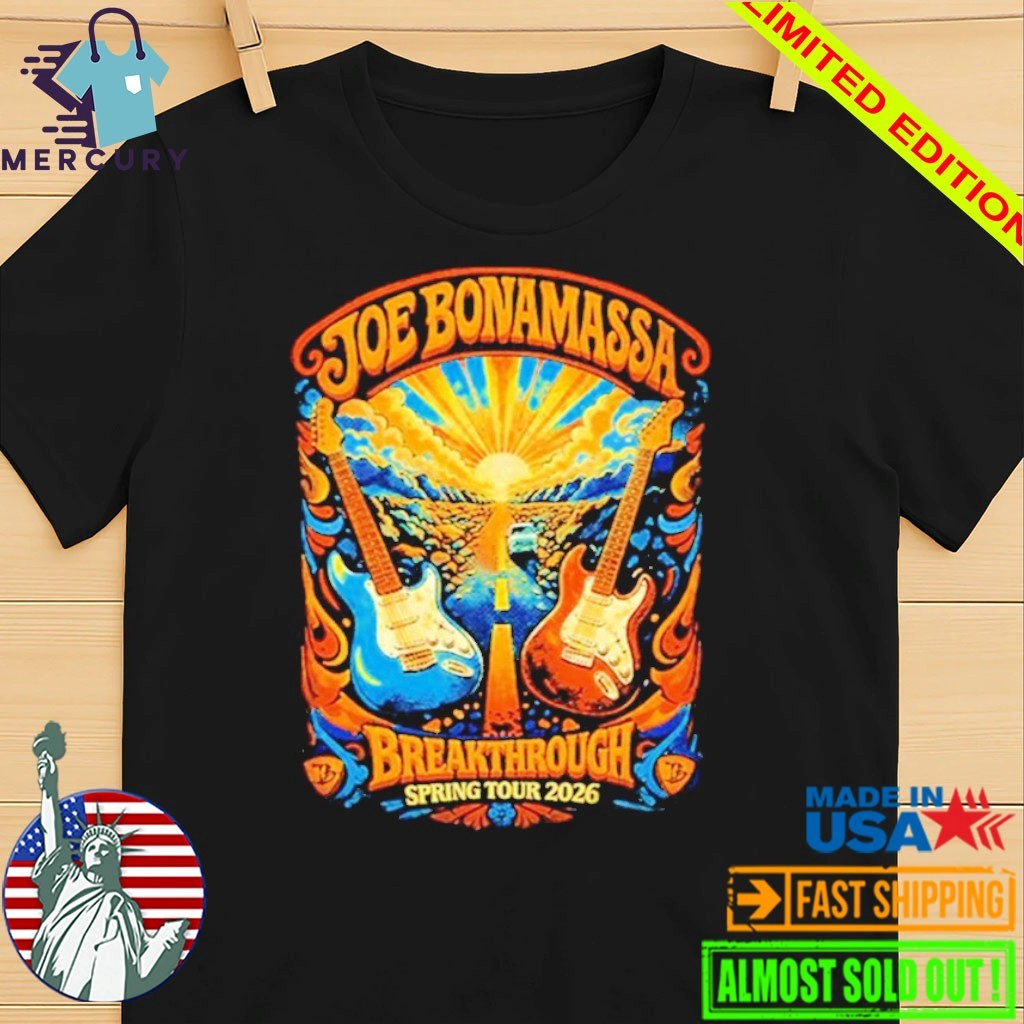 Joe Bonamassa 2026 U.S. Spring Tour Shirt