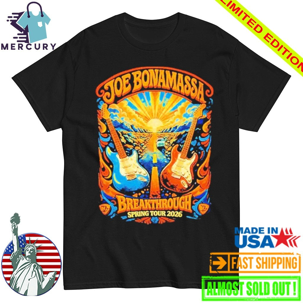 Joe Bonamassa 2026 U.S. Spring Tour Shirt