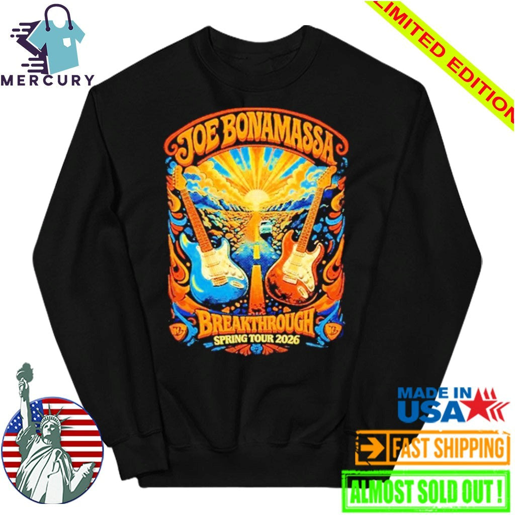 Joe Bonamassa 2026 U.S. Spring Tour Shirt
