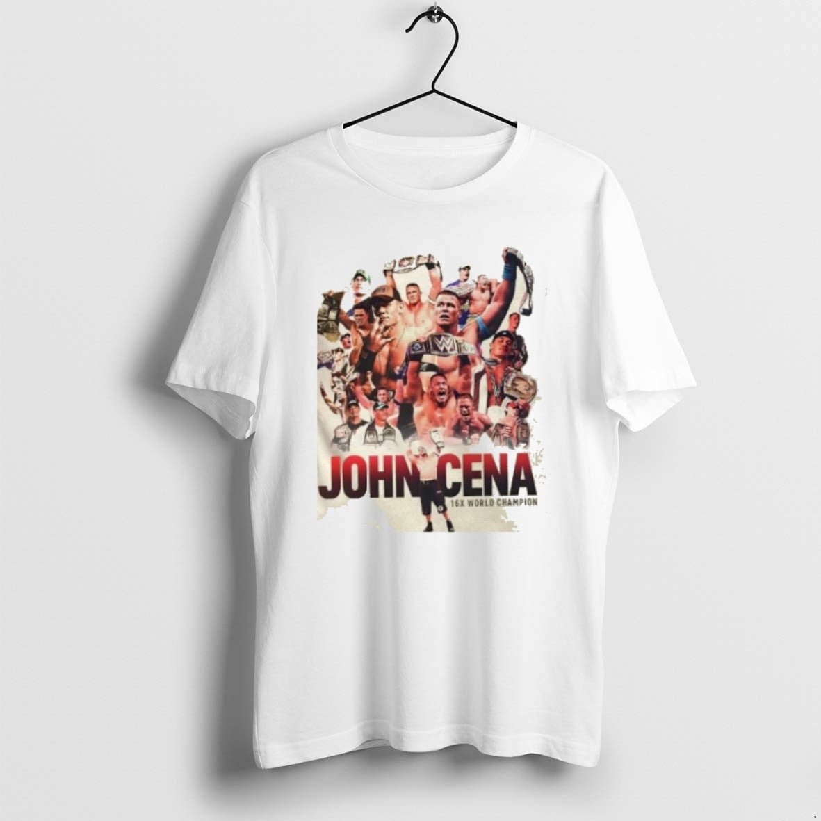Official John Cena 16x World Champion Graphic T-Shirts, Hoodie, Sweatshirt | CoreVibeTees.com