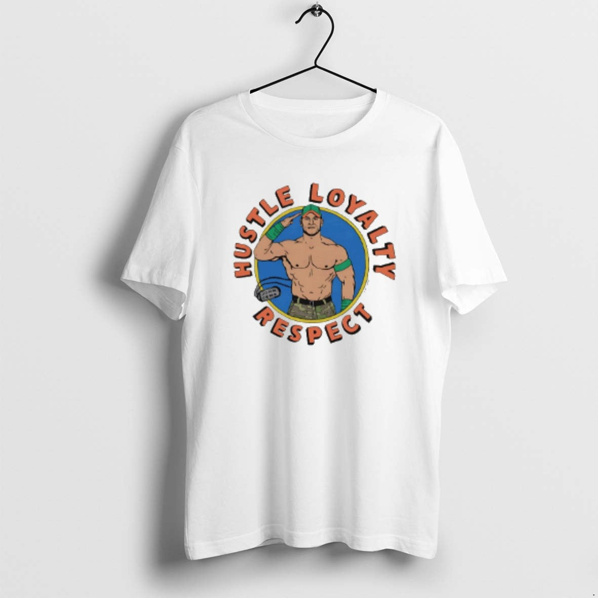Official John Cena Hustle Loyalty Respect Caricature T-Shirts, Hoodie, Sweatshirt | CoreVibeTees.com