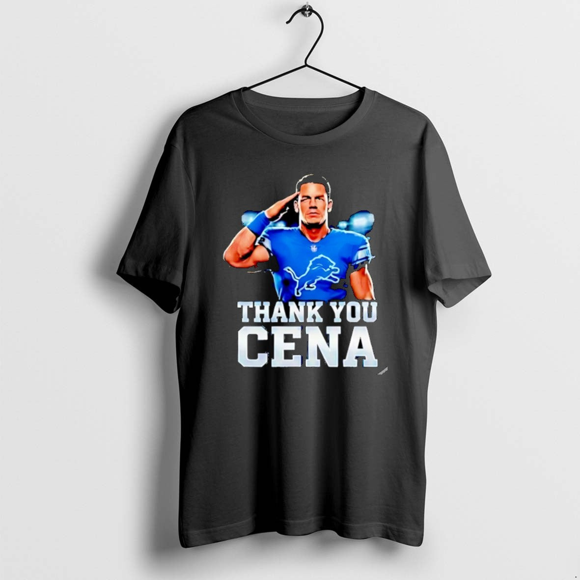 Official John Cena X Detroit Lions Thank You Cena Christmas T-Shirts, Hoodie, Sweatshirt | CoreVibeTees.com