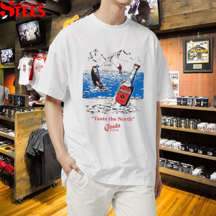 Johnny Orlando Taste The North Canada Juice Fishing T-shirts