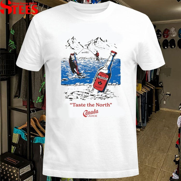 Johnny Orlando Taste The North Canada Juice Fishing T-shirts