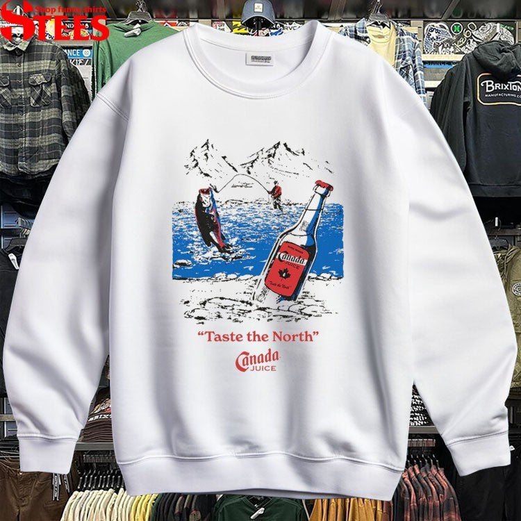 Johnny Orlando Taste The North Canada Juice Fishing T-shirts