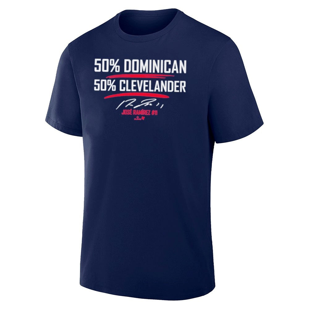 Jose Ramirez 50% Dominican 50% Clevelander Shirt