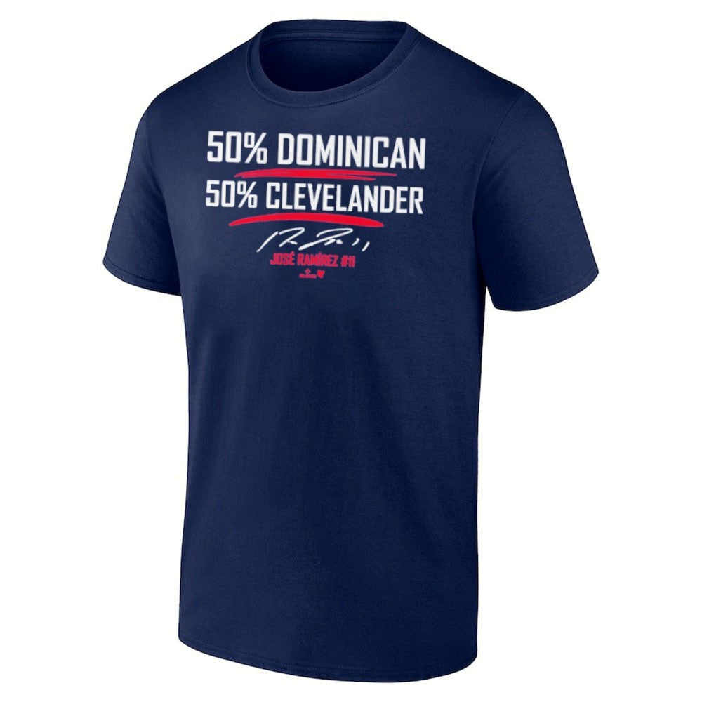 Jose Ramirez 50% Dominican 50% Clevelander Shirt