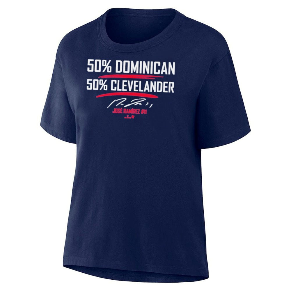 Jose Ramirez 50% Dominican 50% Clevelander Shirt