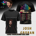 Josh Groban World Tour 2026 Shirt